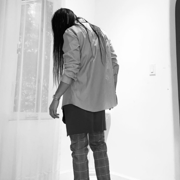 Helmut Lang Button Down Casual Dress Shirt L​​​​​ - Picture 9 of 10